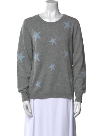 Cynthia Rowley Cashmere Printed Sweater