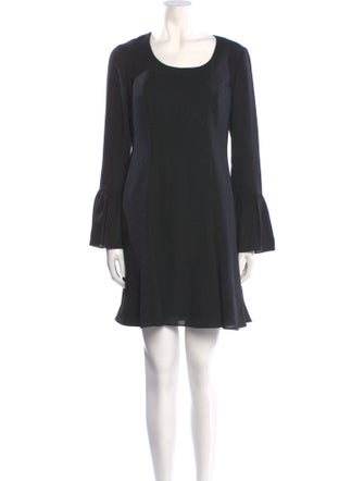 Cynthia Rowley Scoop Neck Mini Dress