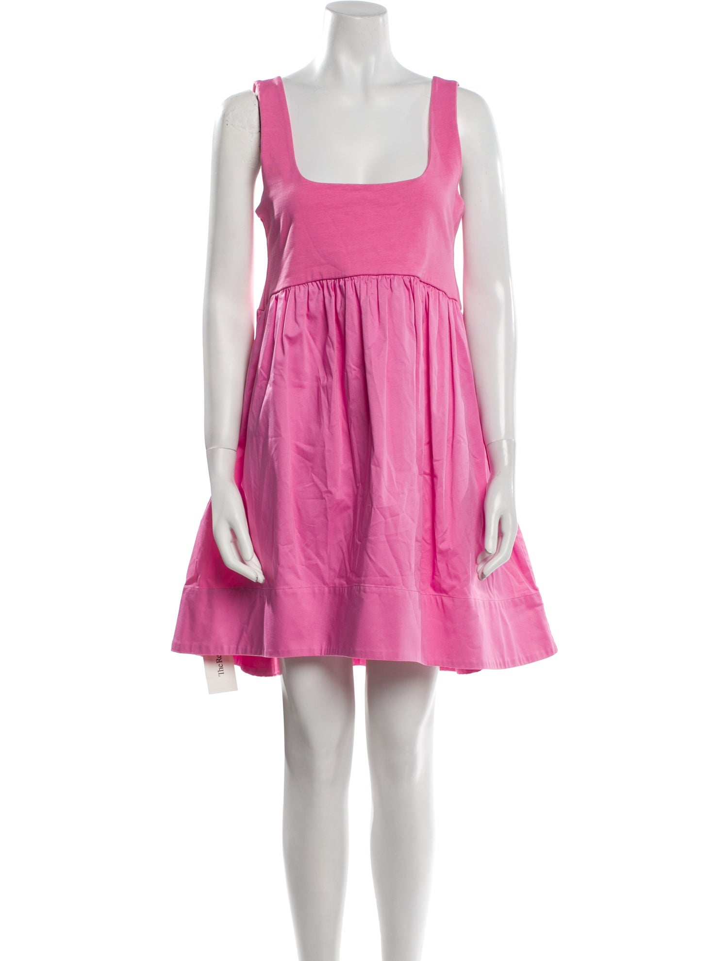 Cynthia Rowley Square Neckline Mini Dress