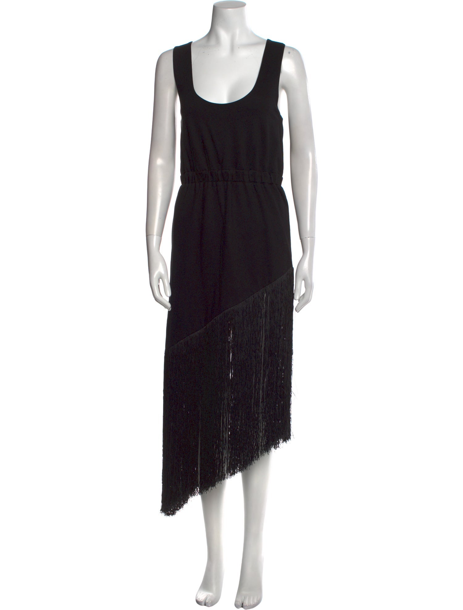 Cynthia Rowley Scoop Neck Long Dress