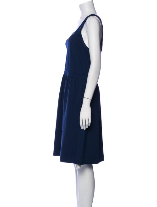 Cynthia Rowley Scoop Neck Knee-Length Dress