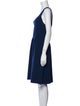 Cynthia Rowley Scoop Neck Knee-Length Dress
