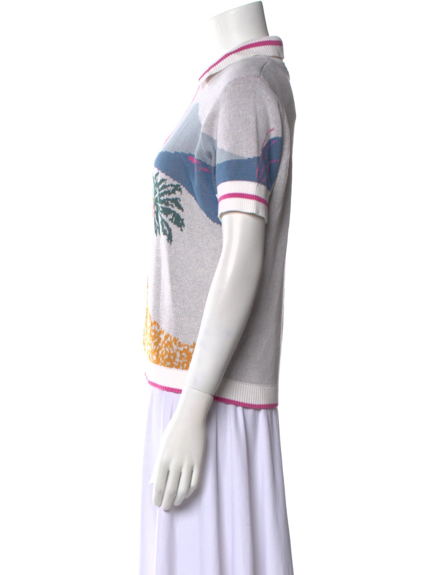 Cynthia Rowley Vintage Printed Sweater