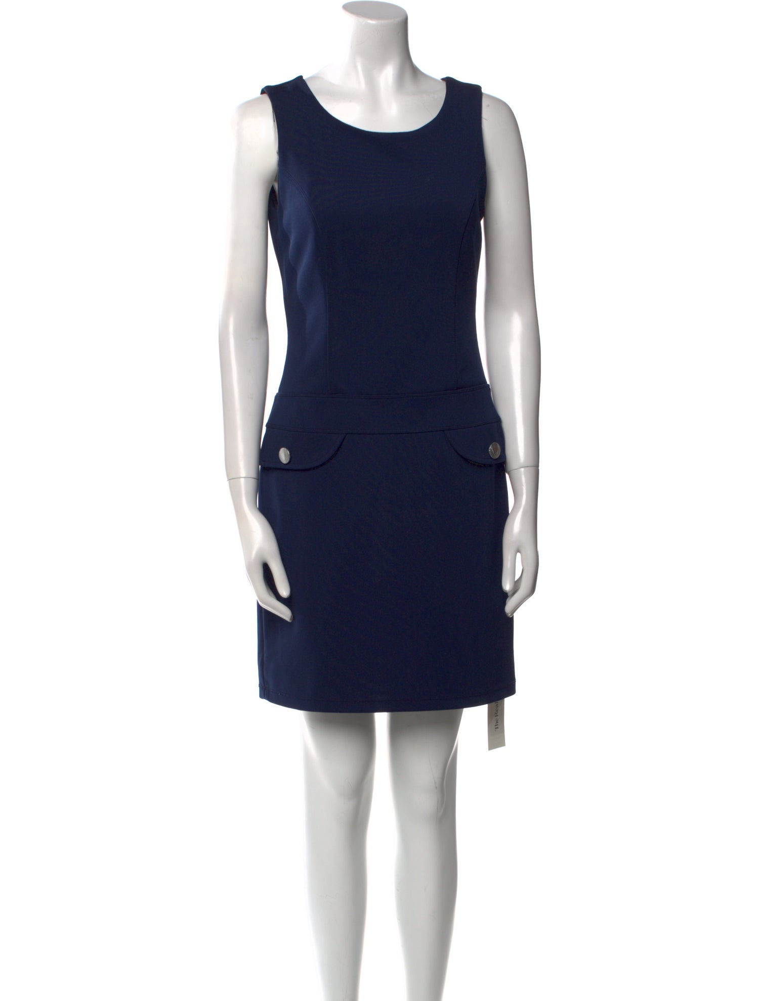 Cynthia Rowley Scoop Neck Mini Dress