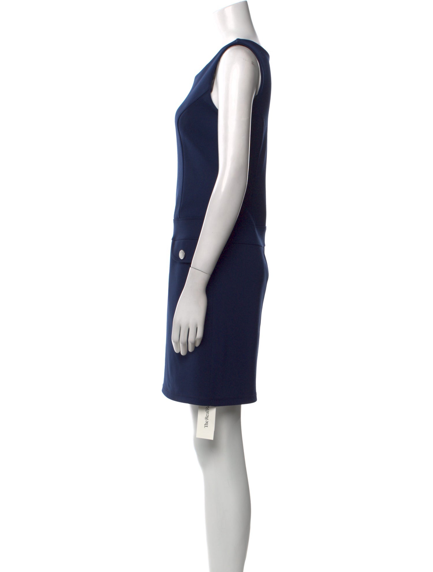 Cynthia Rowley Scoop Neck Mini Dress