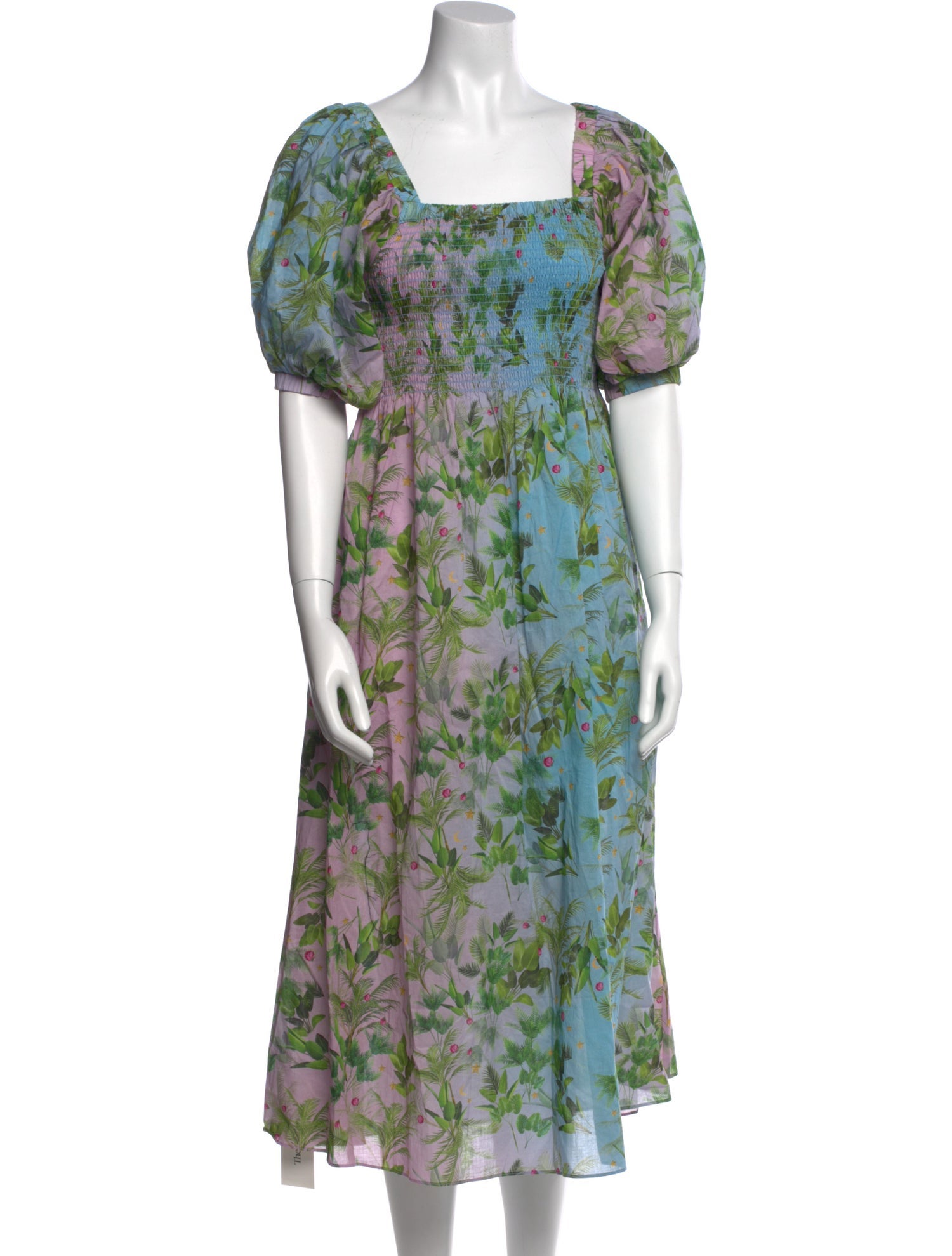 Cynthia Rowley Floral Print Long Dress