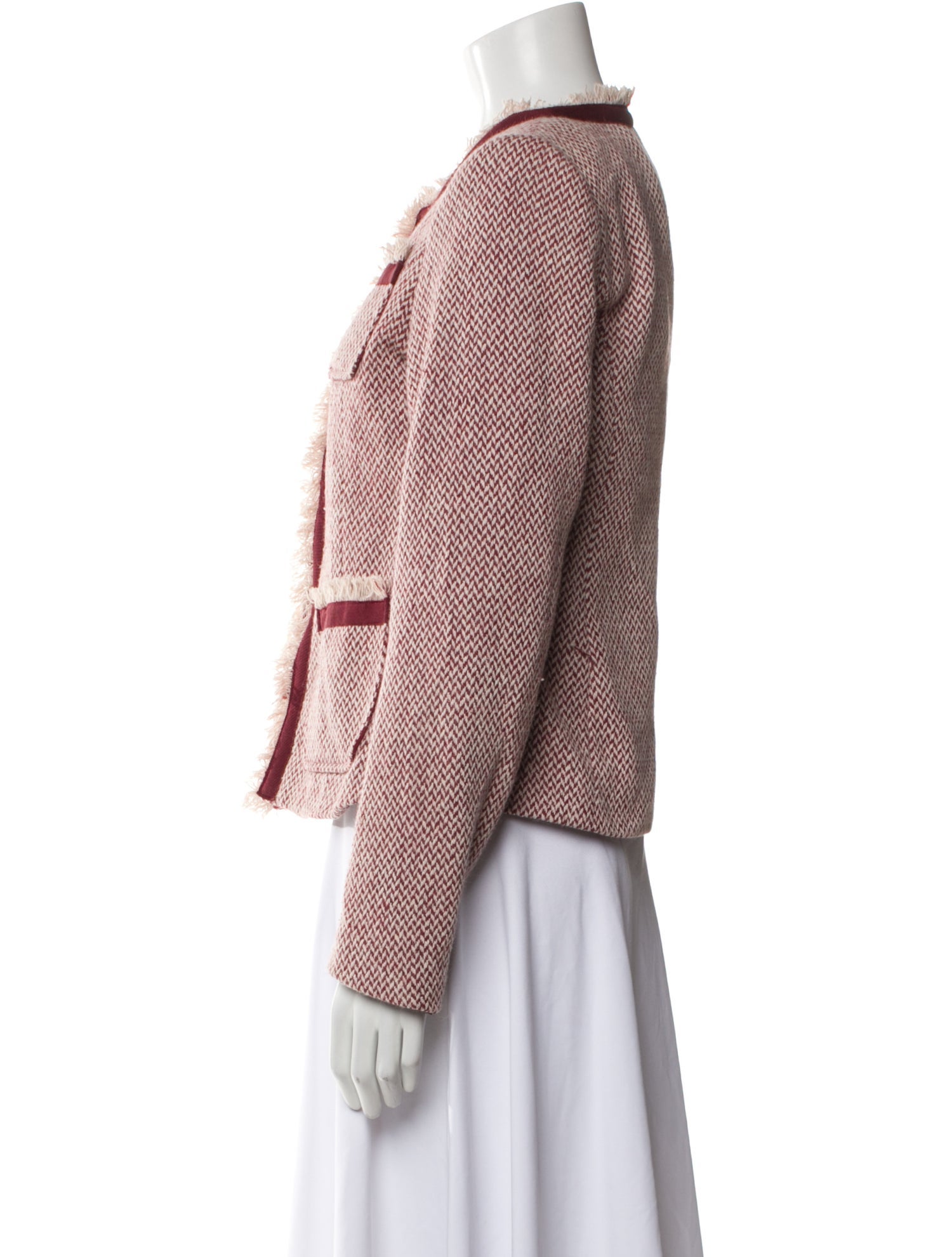 Cynthia Rowley Tweed Pattern Jacket