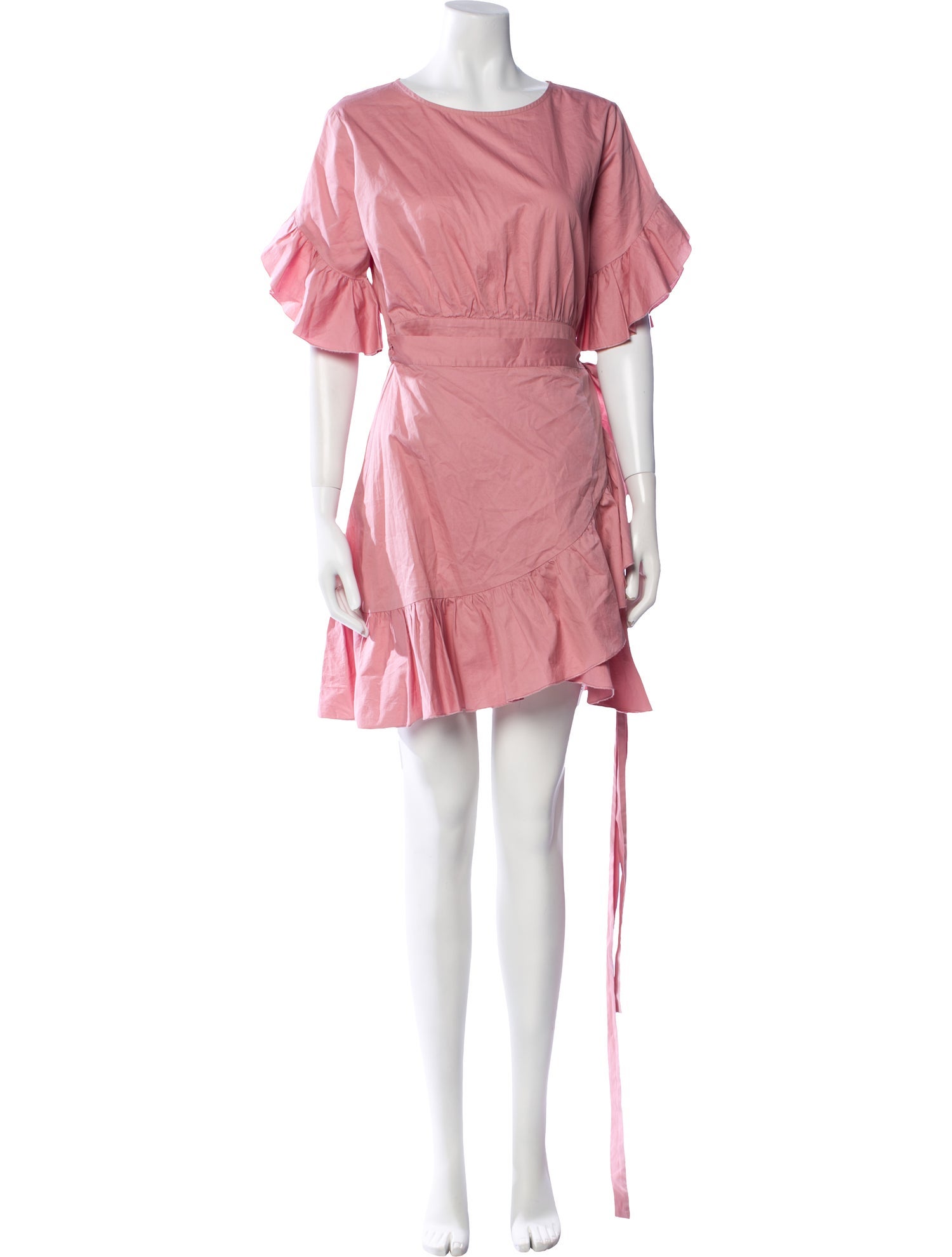 Cynthia Rowley Crew Neck Mini Dress