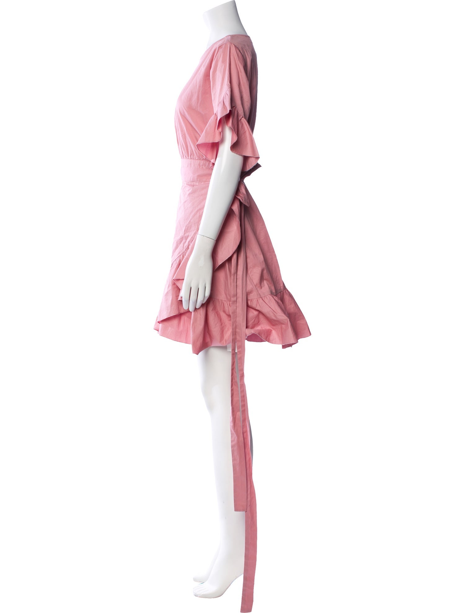 Cynthia Rowley Crew Neck Mini Dress