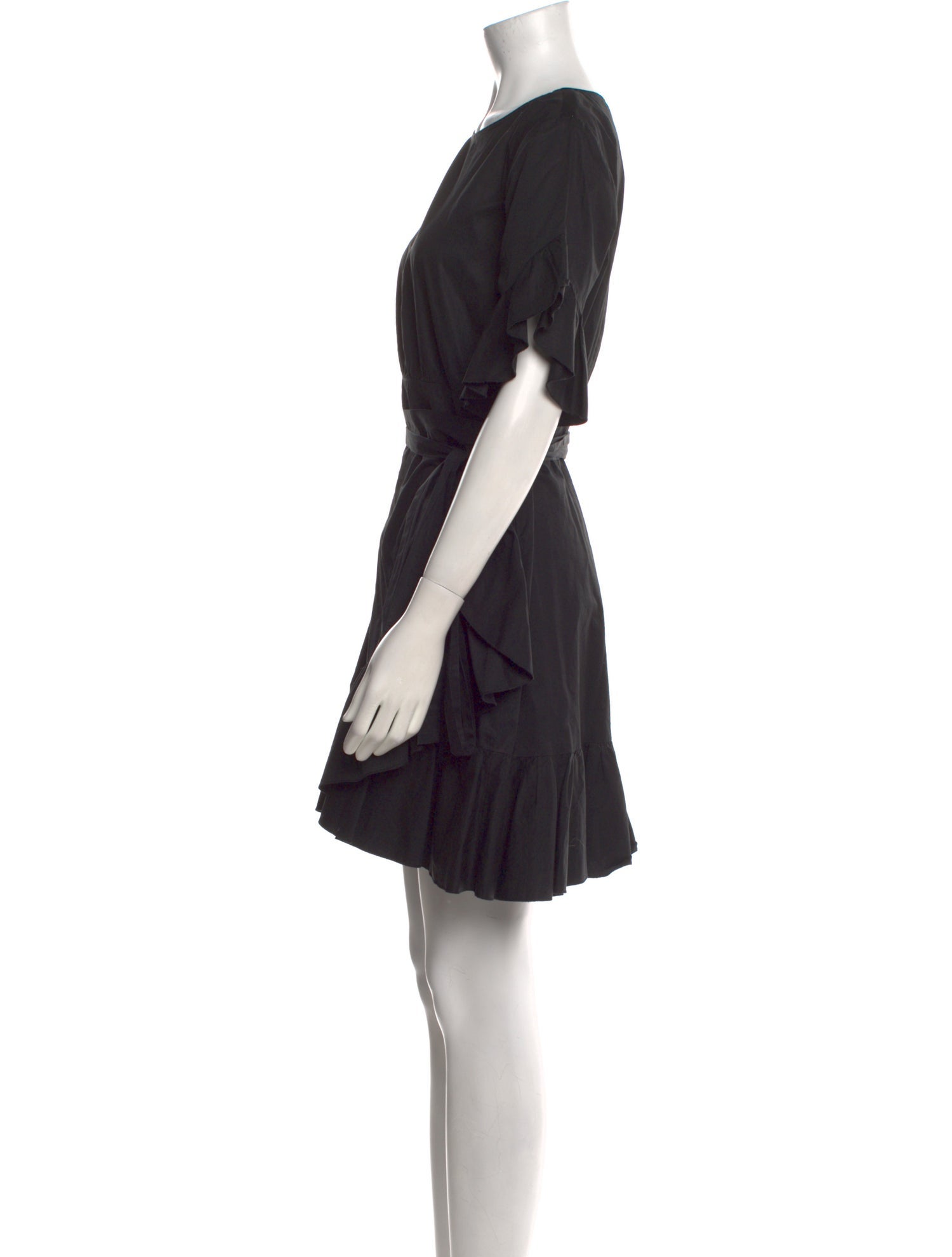 Cynthia Rowley Scoop Neck Mini Dress