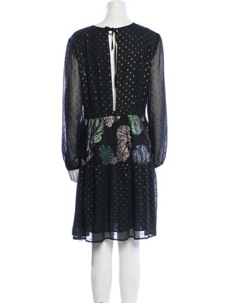 Cynthia Rowley Printed Knee-Length Dress