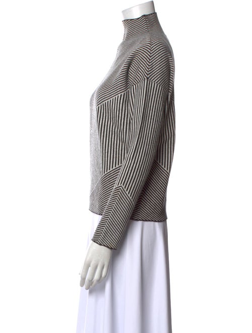 Cynthia Rowley Striped Turtleneck Sweater
