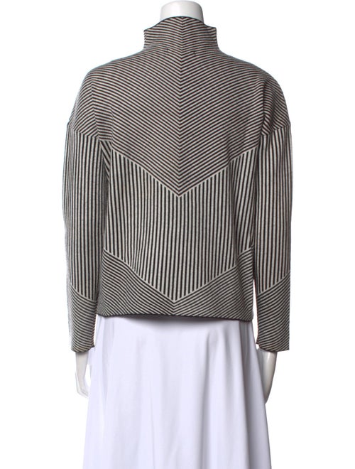 Cynthia Rowley Striped Turtleneck Sweater
