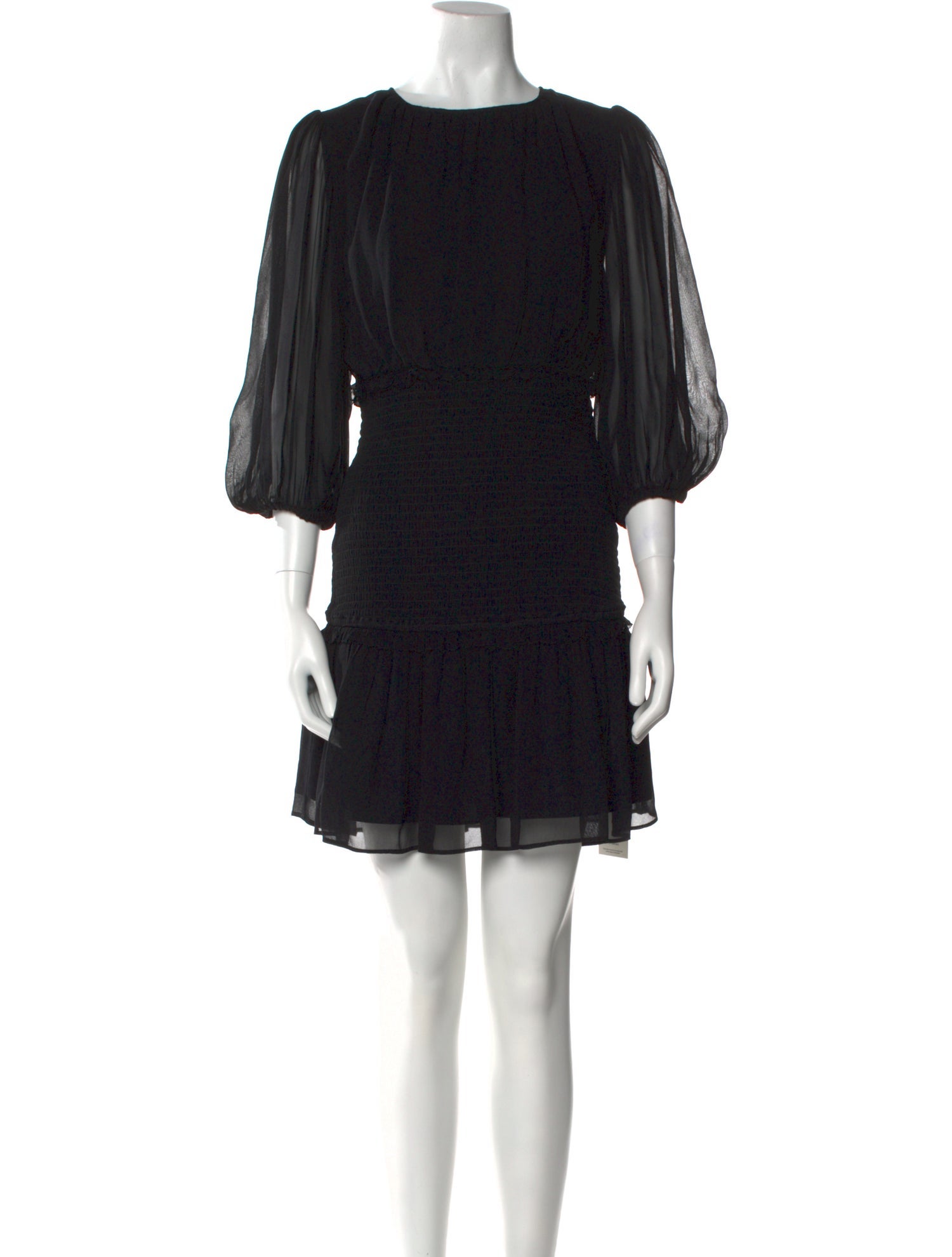 Cynthia Rowley Bateau Neckline Mini Dress