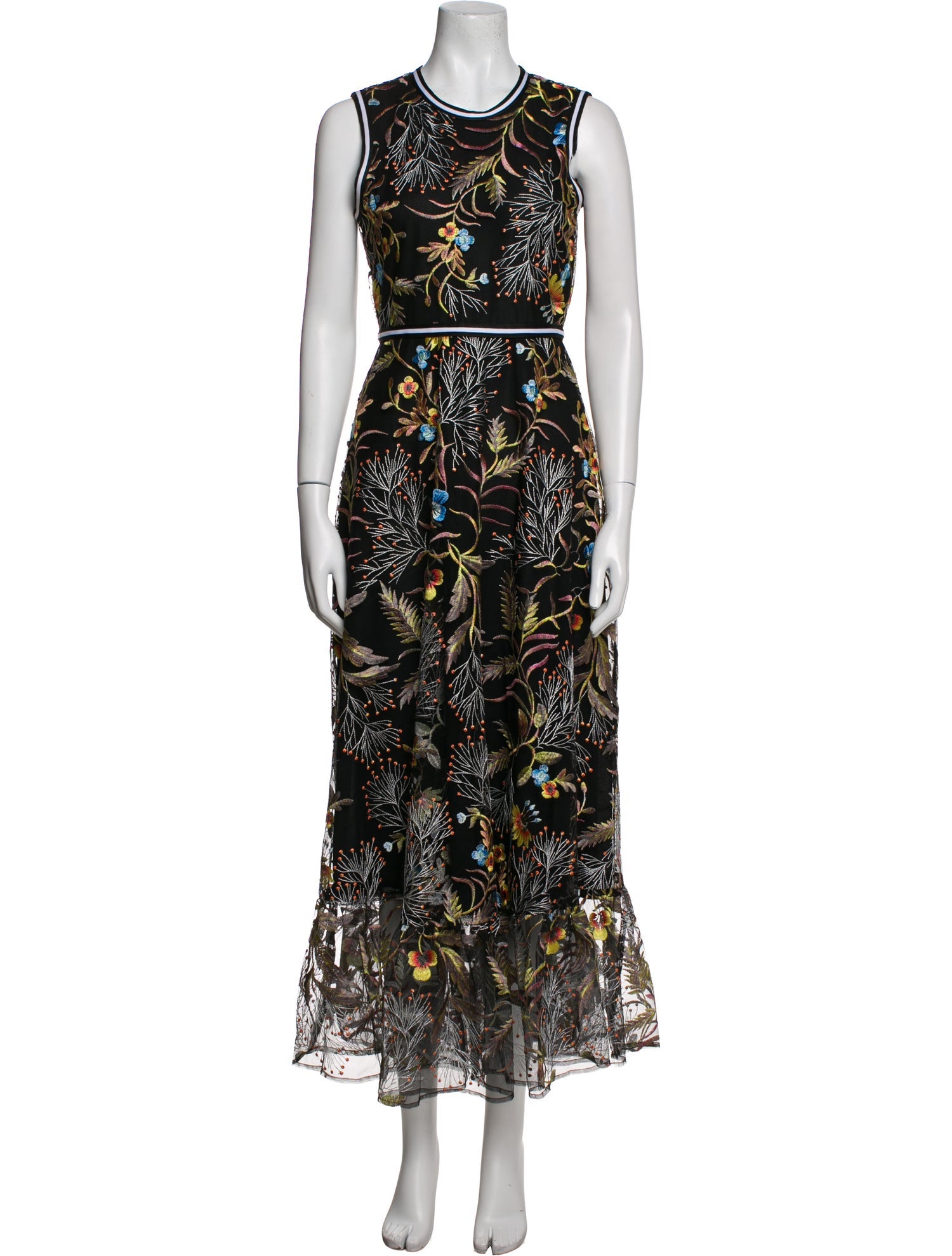 Cynthia Rowley Paisley Print Long Dress
