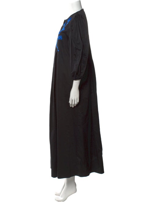 Cynthia Rowley Crew Neck Long Dress