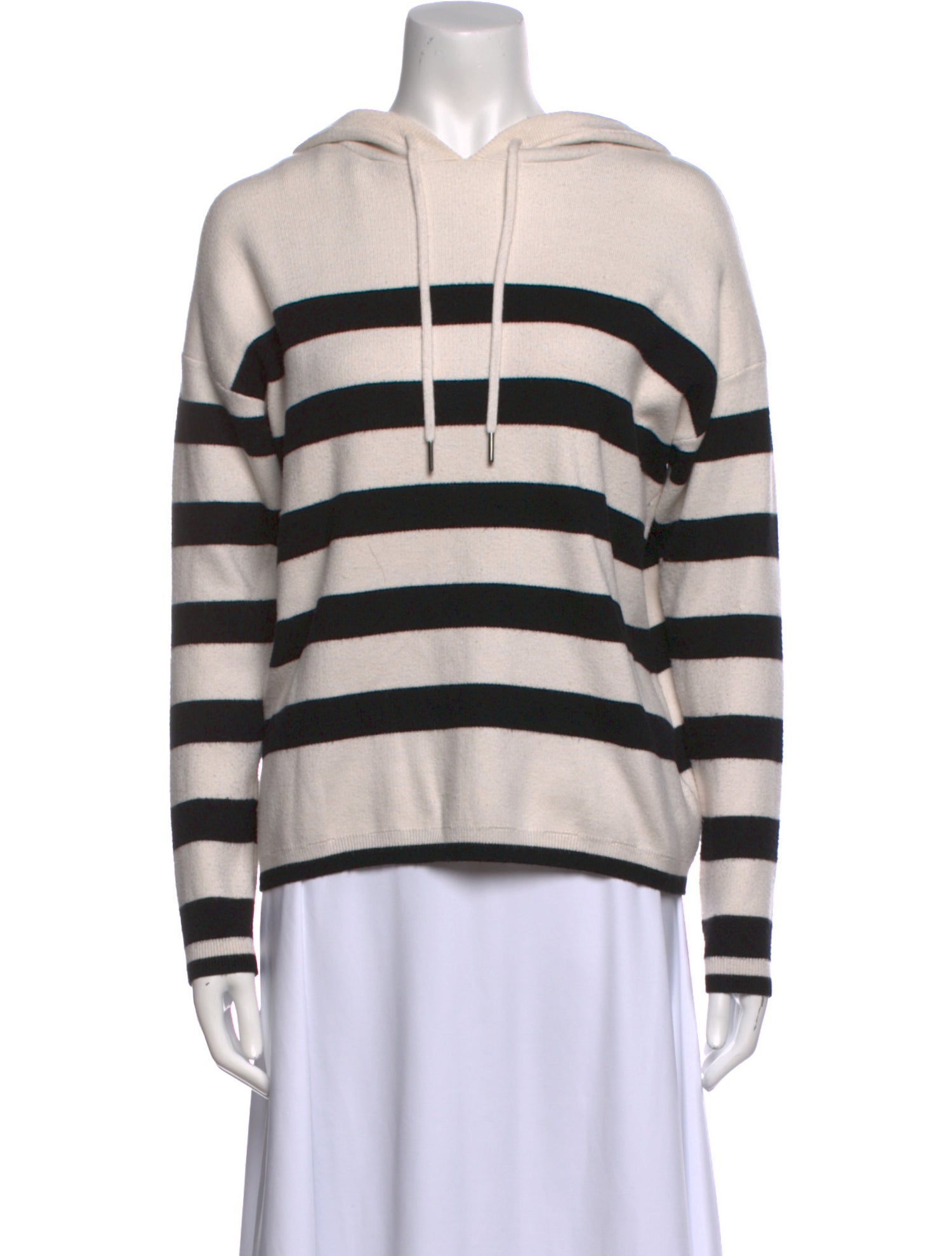 Cynthia Rowley Striped Crew Neck Sweater