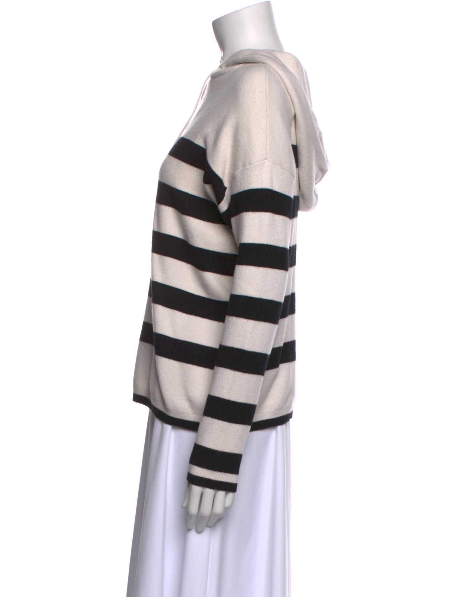 Cynthia Rowley Striped Crew Neck Sweater