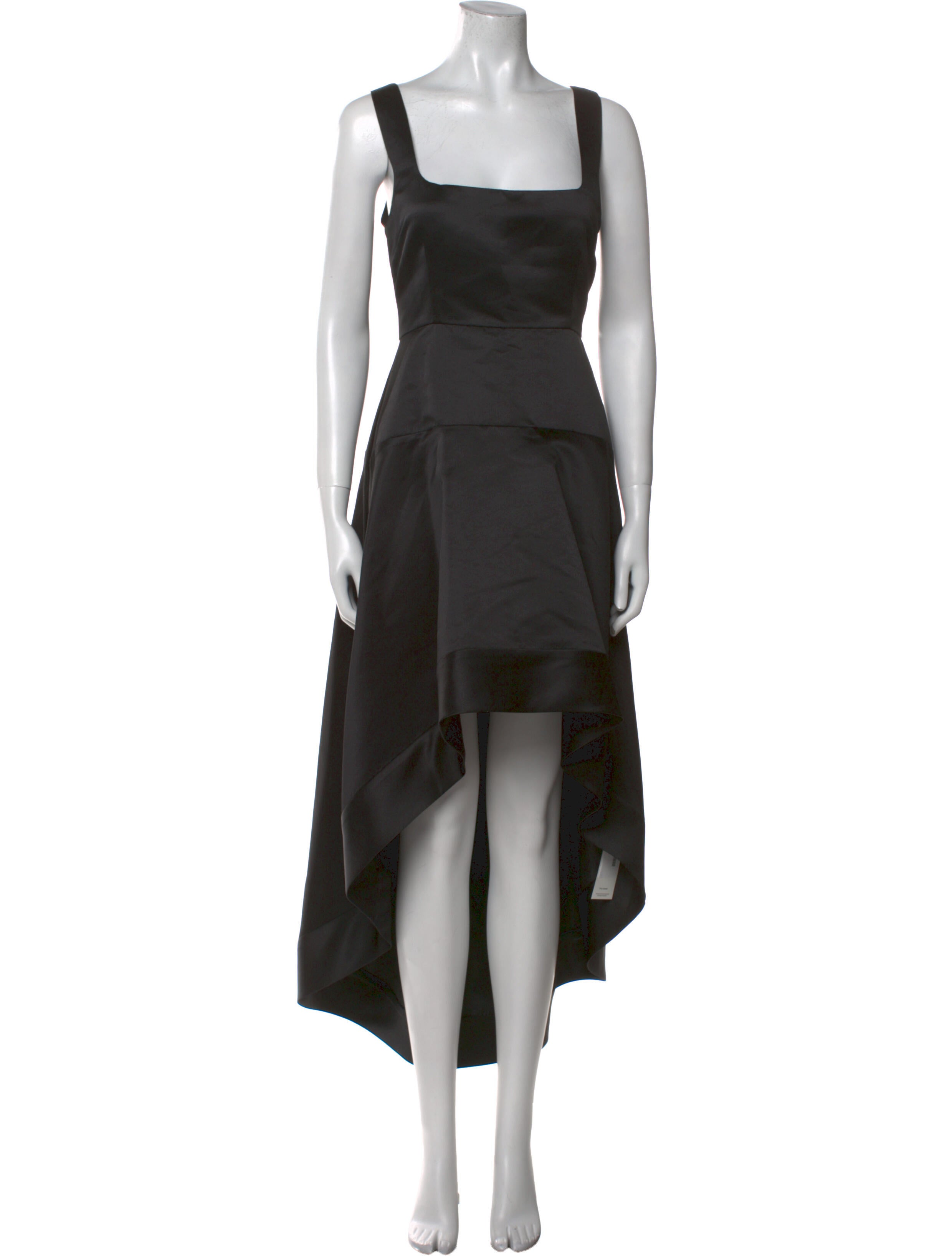 Cynthia Rowley Square Neckline Long Dress