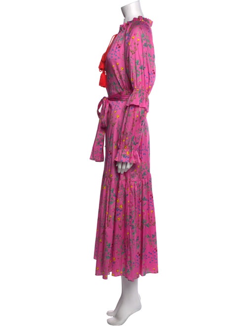 Cynthia Rowley Floral Print Long Dress