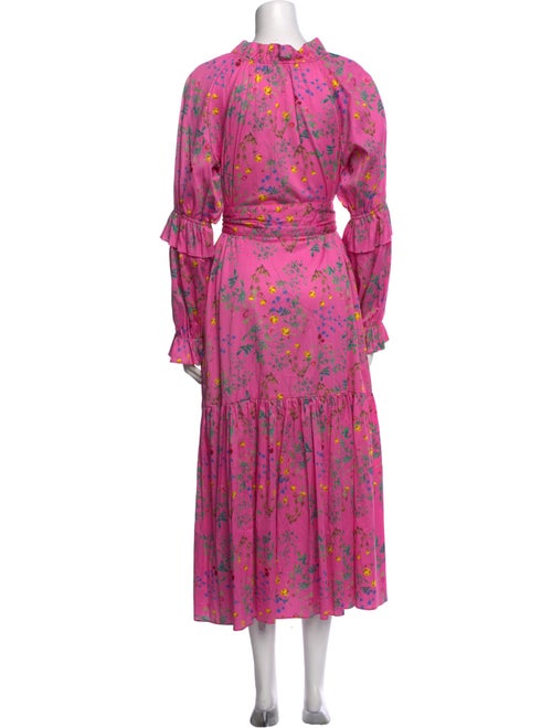 Cynthia Rowley Floral Print Long Dress