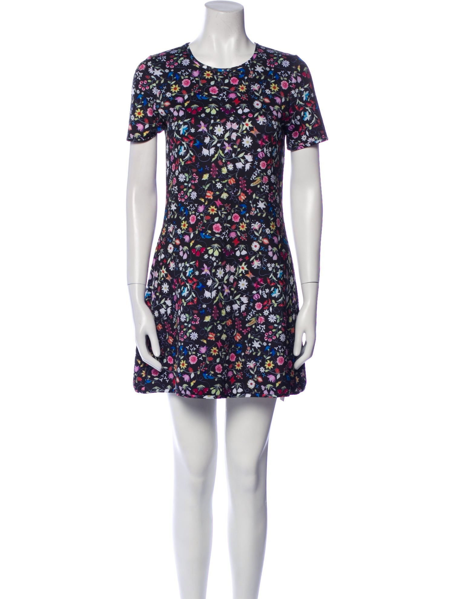 Cynthia Rowley Floral Print Mini Dress