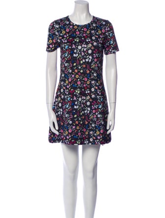 Cynthia Rowley Floral Print Mini Dress