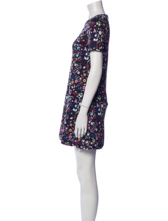Cynthia Rowley Floral Print Mini Dress