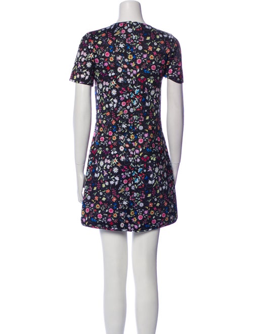 Cynthia Rowley Floral Print Mini Dress