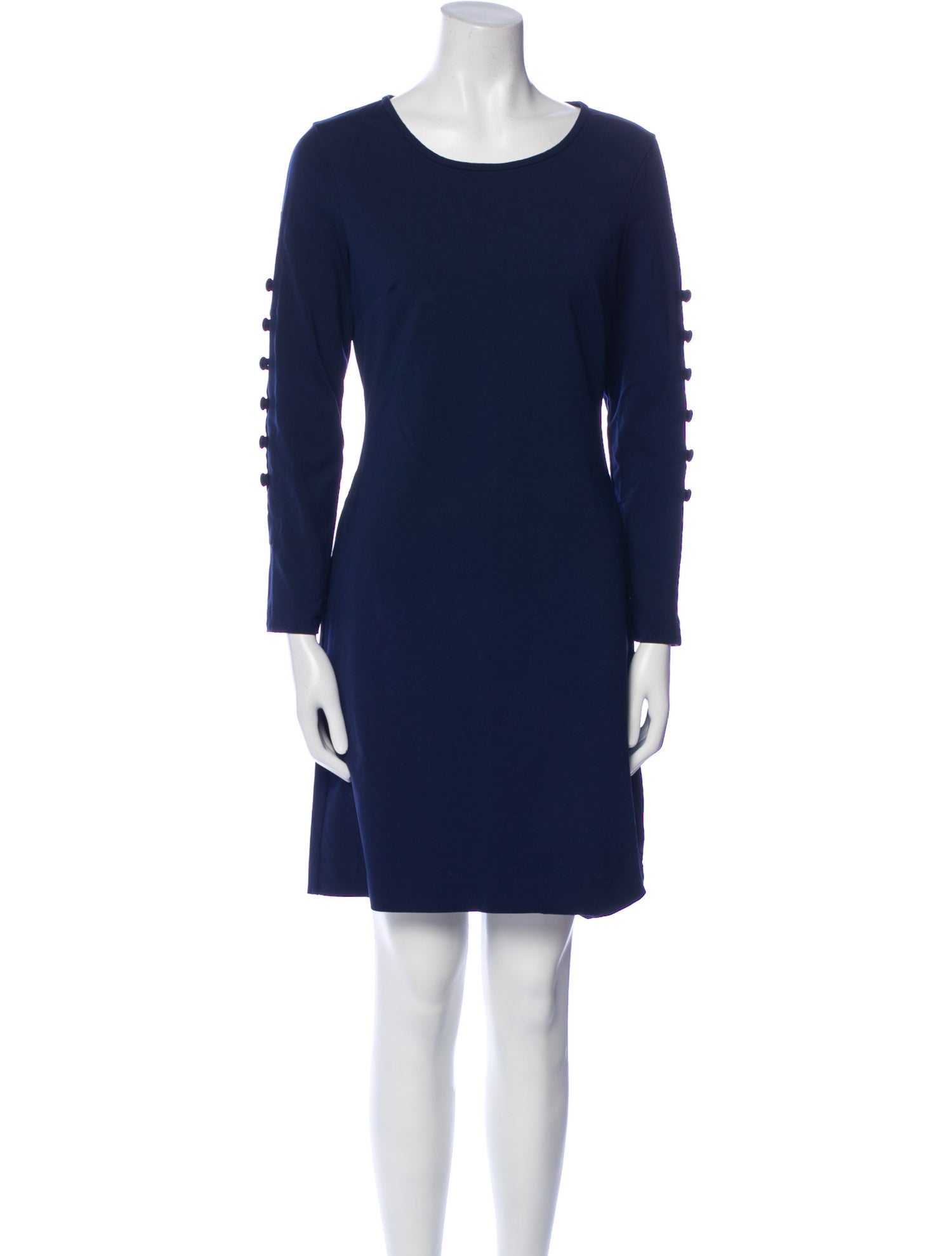 Cynthia Rowley Scoop Neck Mini Dress