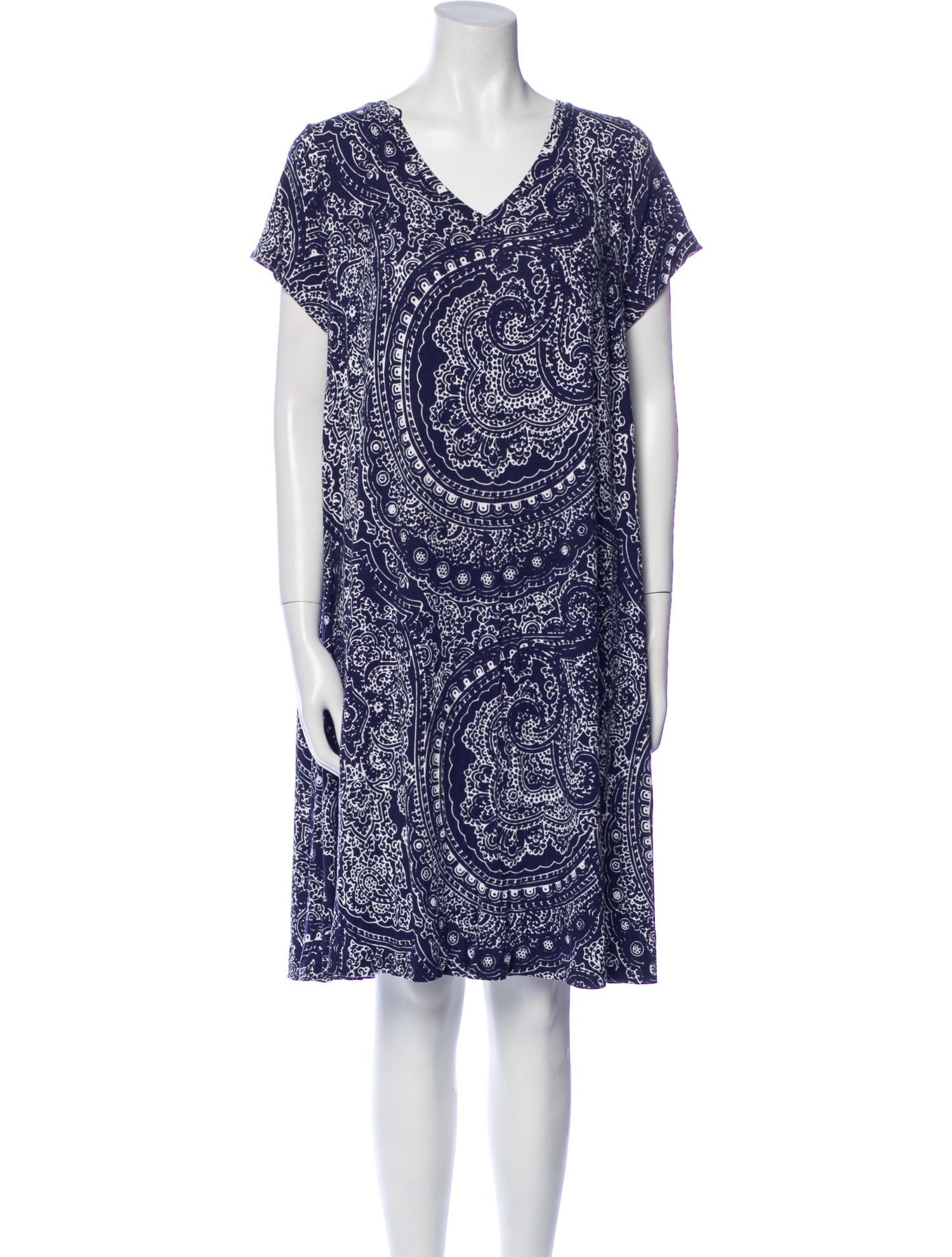 Cynthia Rowley Paisley Print Mini Dress