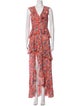 Cynthia Rowley Floral Print Long Dress