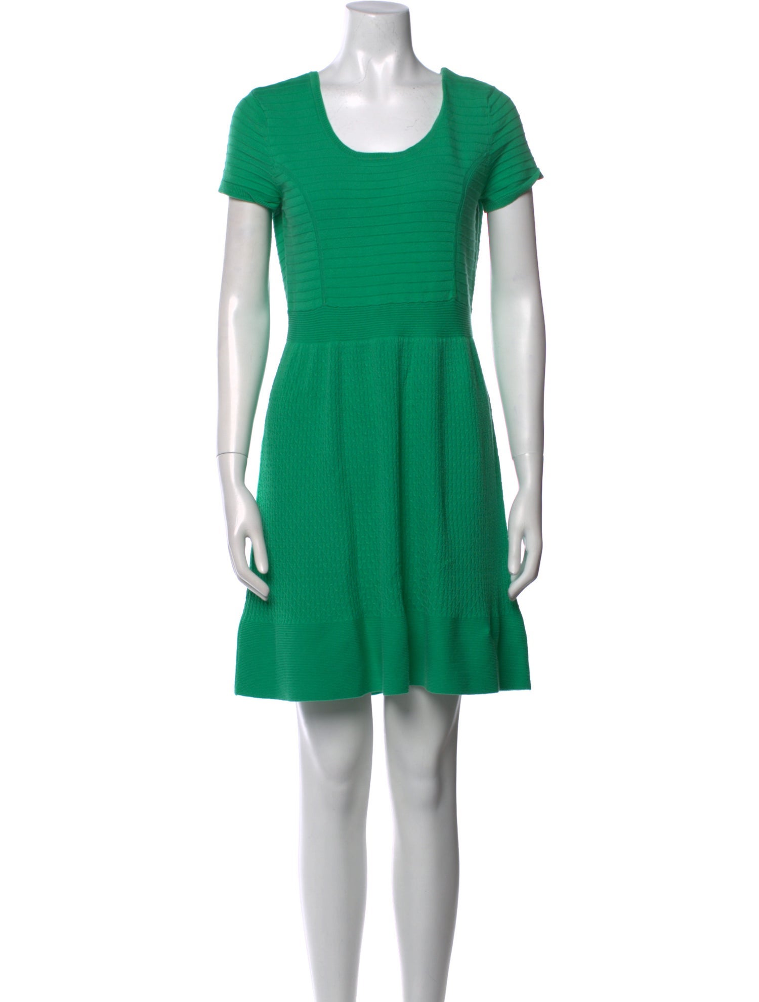 Cynthia Rowley Scoop Neck Mini Dress