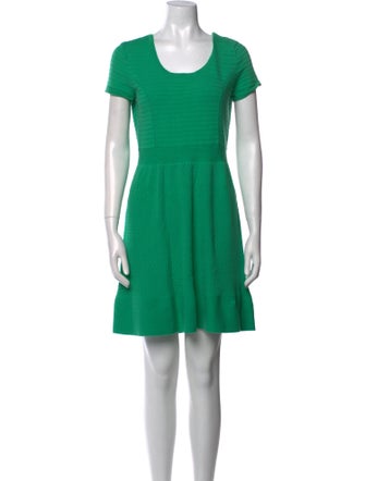 Cynthia Rowley Scoop Neck Mini Dress