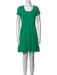 Cynthia Rowley Scoop Neck Mini Dress