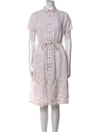 Cynthia Rowley Linen Knee-Length Dress