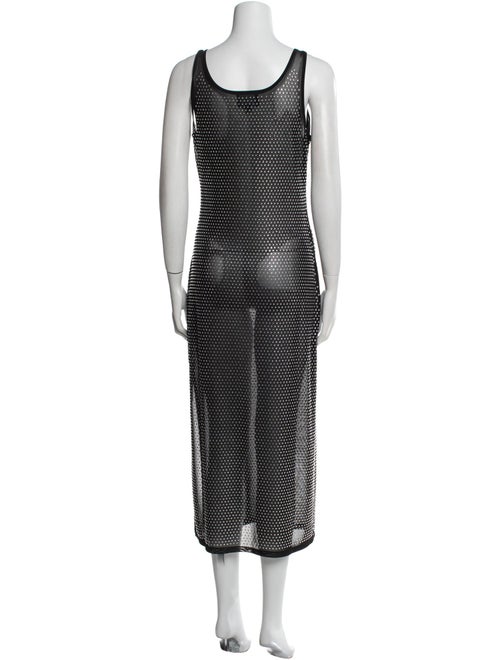 Cynthia Rowley Polka Dot Print Long Dress