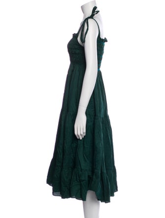 Cynthia Rowley Square Neckline Knee-Length Dress