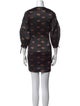Cynthia Rowley Printed Mini Dress