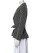 Cynthia Rowley Tweed Pattern Evening Jacket