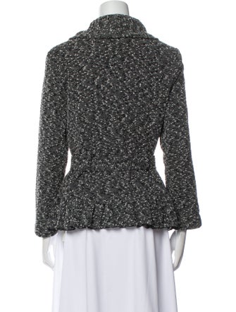 Cynthia Rowley Tweed Pattern Evening Jacket
