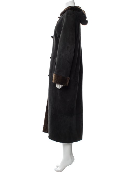 Cynthia Rowley Shearling Peacoat