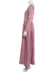 Cynthia Rowley Bateau Neckline Long Dress