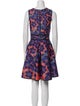 Cynthia Rowley Floral Print Knee-Length Dress