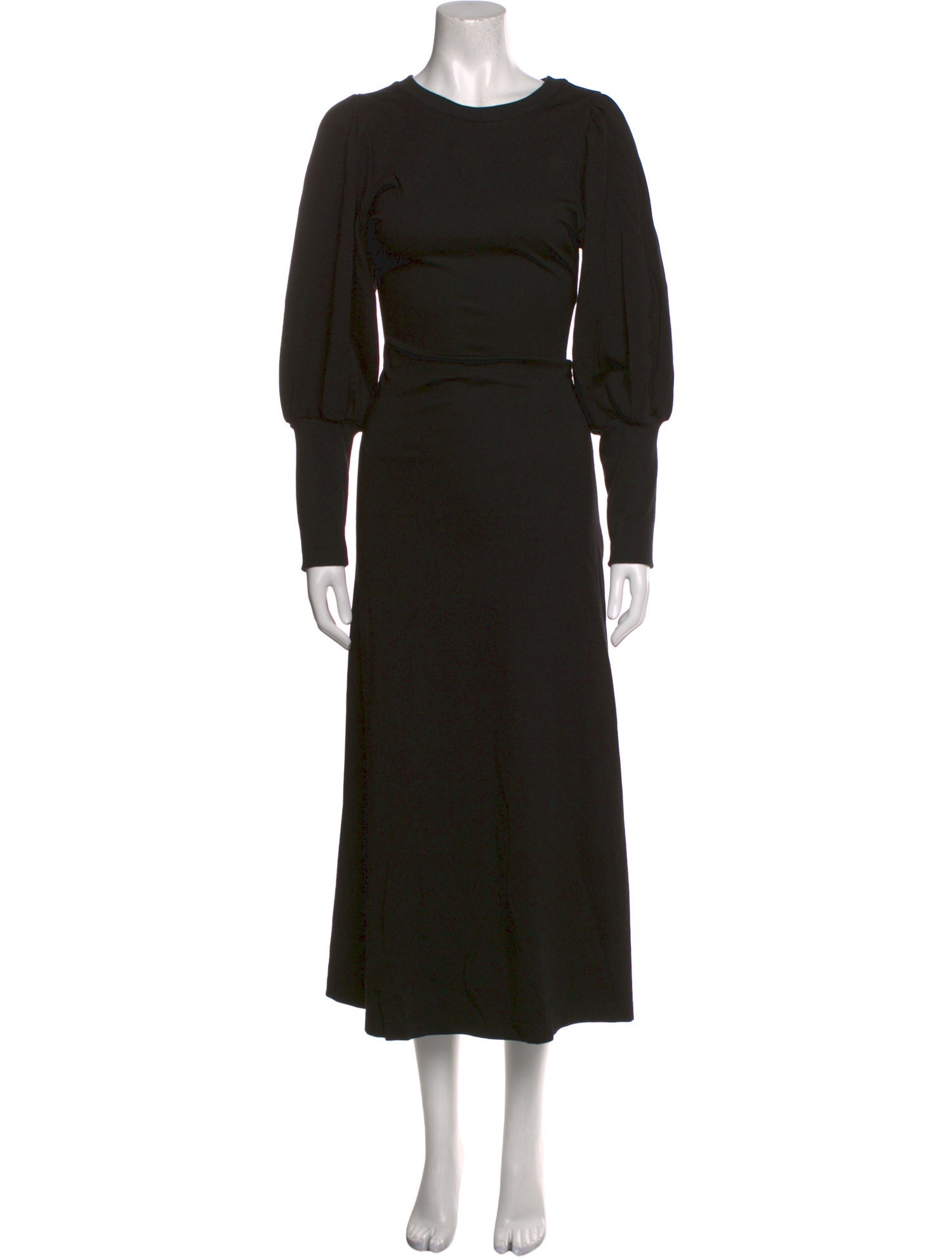 Cynthia Rowley Crew Neck Long Dress