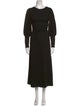 Cynthia Rowley Crew Neck Long Dress