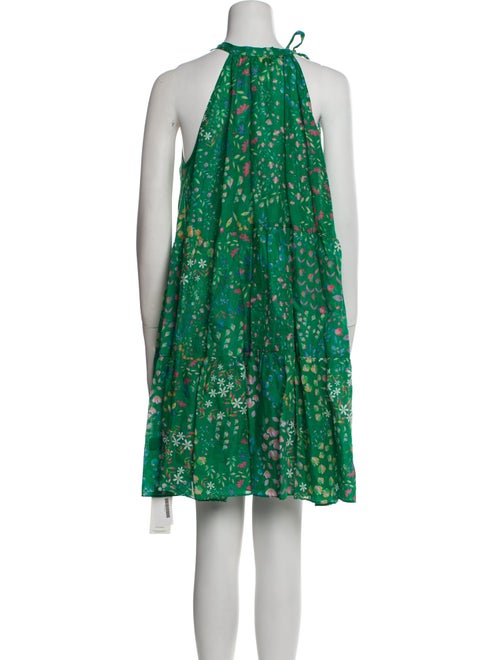 Cynthia Rowley Floral Print Knee-Length Dress