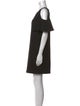 Cynthia Rowley Scoop Neck Mini Dress
