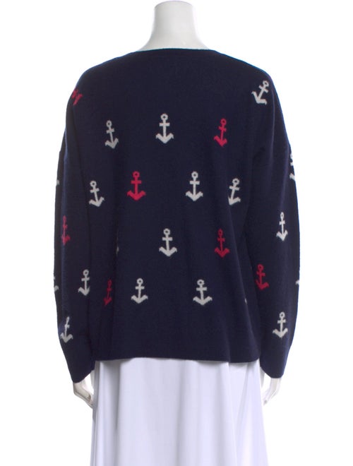 Cynthia Rowley Cashmere Printed Sweater