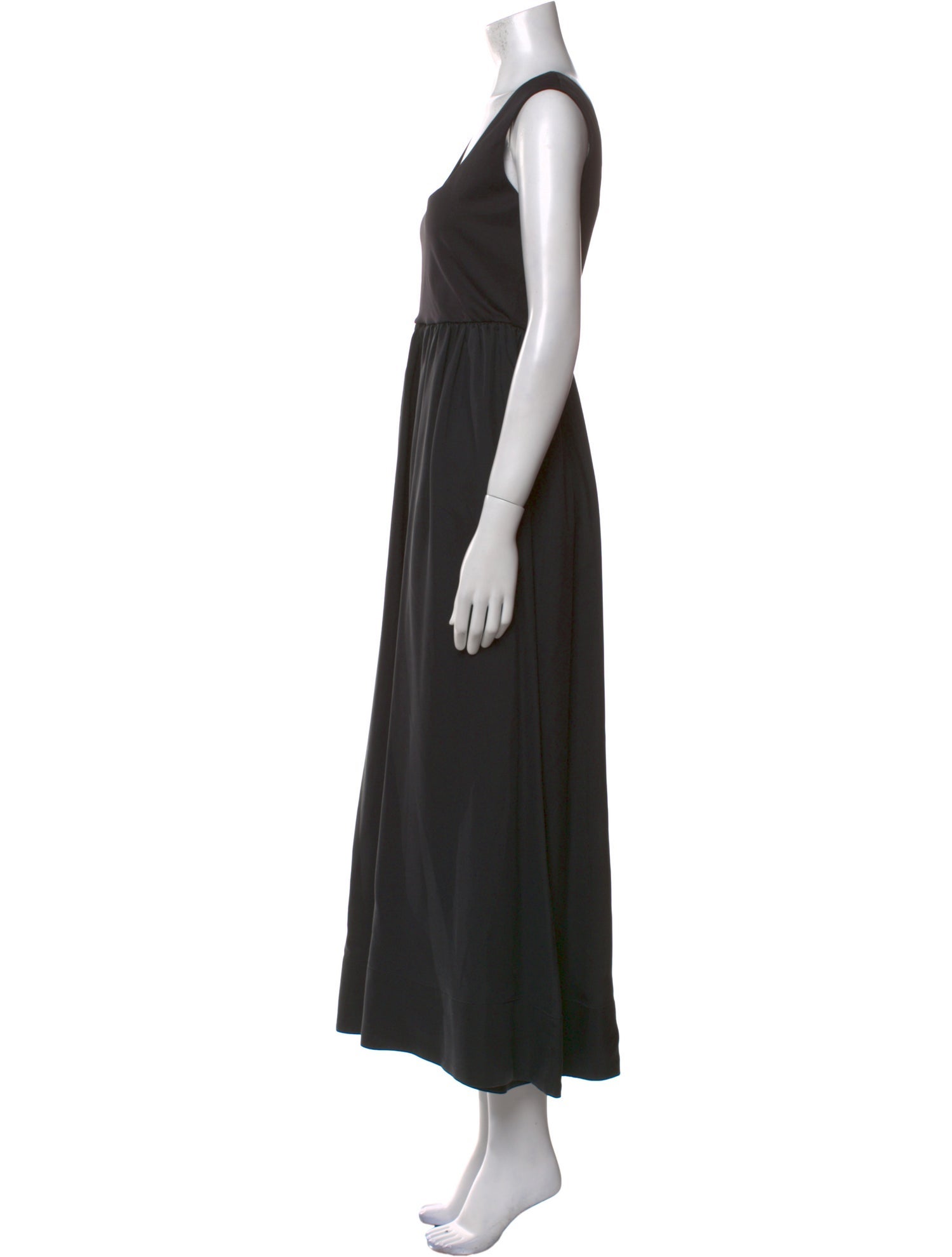 Cynthia Rowley Square Neckline Long Dress